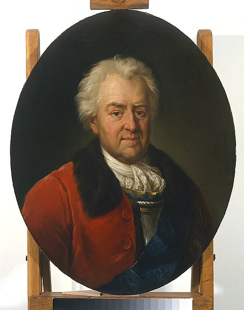 Portrait of Stanisław Poniatowski (1676–1762), king’s father, 1766, Marcello Bacciarelli
