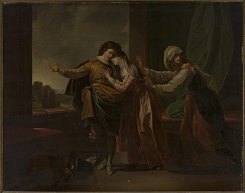 Romeo and Juliet, 1796, Marcello Bacciarelli