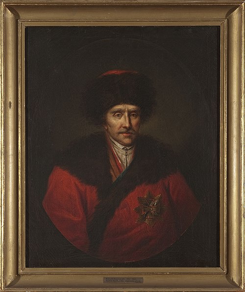 Portrait of Teodor Szydłowski (d. 1796), voivode of Płock, 1796, Marcello Bacciarelli