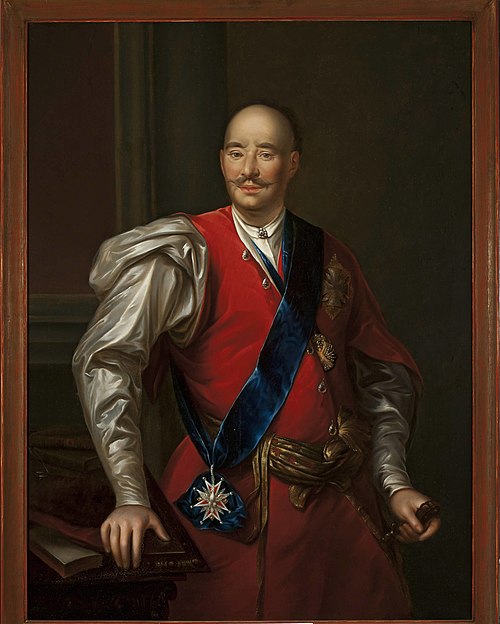 Portrait of Franciszek Salezy Potocki (d. 1772), voivode of Kiev, , Marcello Bacciarelli