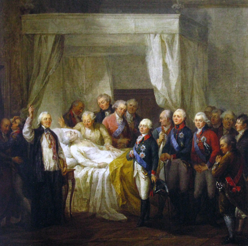 Death of Stanisław August Poniatowski, 1798, Marcello Bacciarelli