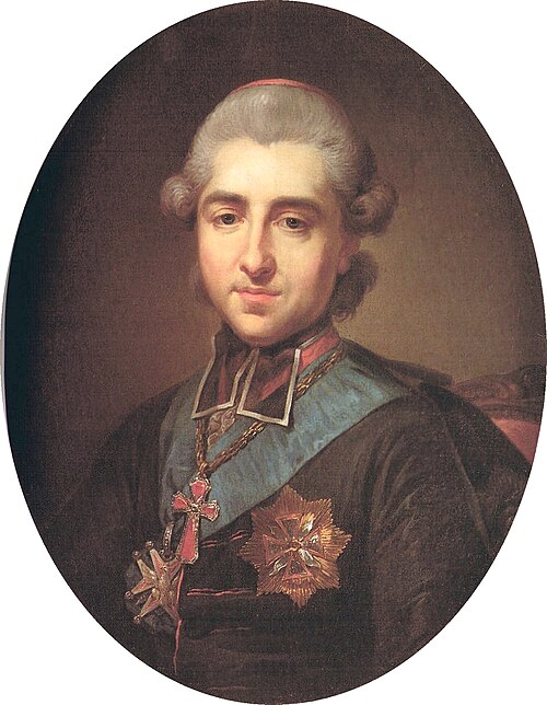 Portrait of Michał Jerzy Poniatowski (1736-1794), 1701, Marcello Bacciarelli