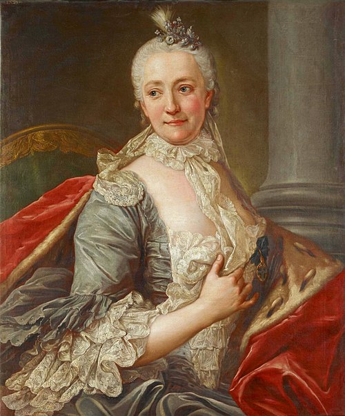 Portrait of Barbara Urszula Sanguszkowa (1718-1791), 1757, Marcello Bacciarelli