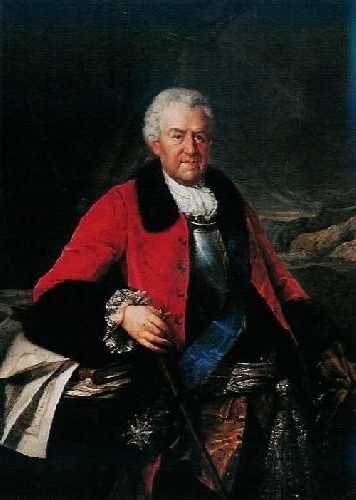 Porträt des Stanisław Poniatowski (1676–1762), 1758, Marcello Bacciarelli