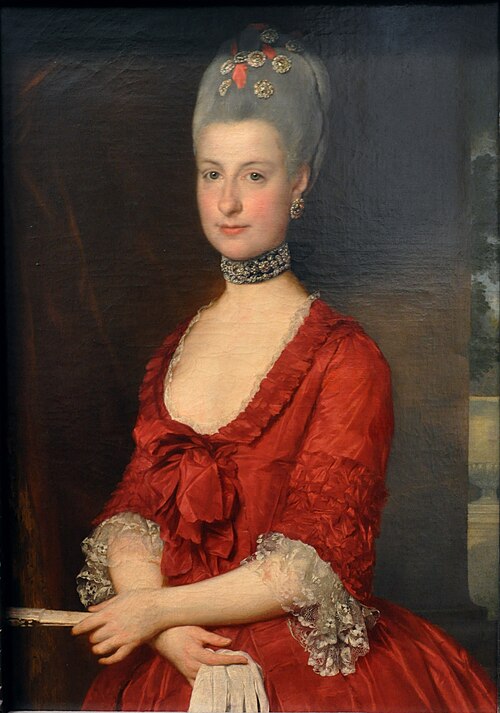 Portrait of Archduchess Maria Christina (1742-1798), Duchess of Teschen, 1766, Marcello Bacciarelli