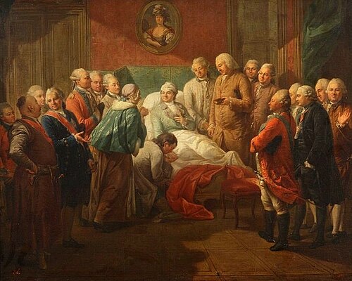 Réception d'un meunier de Marymont., 1771, Marcello Bacciarelli