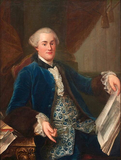 Portret mężczyzny z atrybutami architekta, , Marcello Bacciarelli