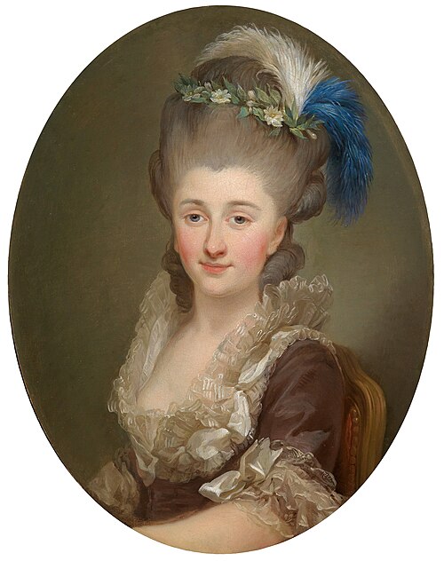 Portrait of Konstancja Tyszkiewicz née Poniatowska., 1778, Marcello Bacciarelli