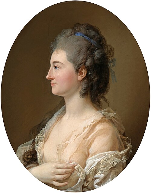 Portrait de Catherina Gattai Tomatis (Thomatis)., 1780, Marcello Bacciarelli
