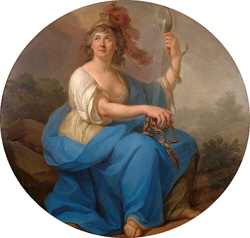 Allegory of Wisdom (Minerva)., 1792, Marcello Bacciarelli