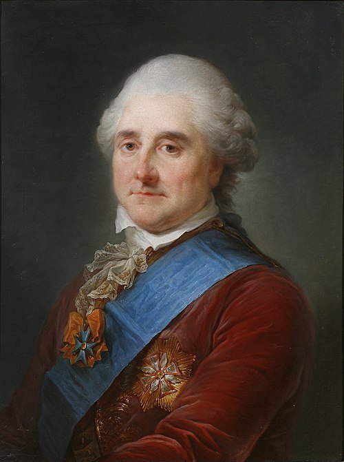 Portret Stanisława Augusta w czerwonym fraku., 1794, Marcello Bacciarelli