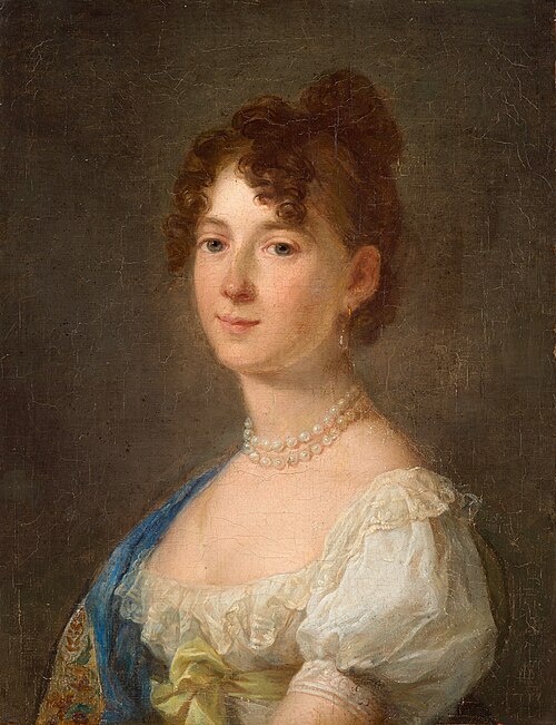 Wiktoria Niesiołowska neé Radziwiłł (?)., 1810, Marcello Bacciarelli