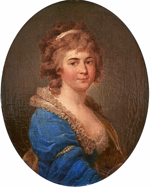 Portrait of Helena Radziwiłł née Przeździecka, 1784, Marcello Bacciarelli