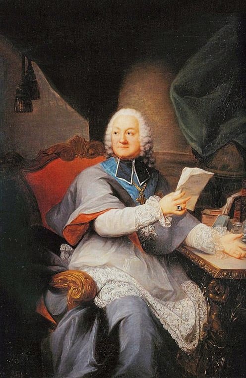 Portrait of Kajetan Sołtyk (1715-1788), bishop of Cracow, 1761, Marcello Bacciarelli