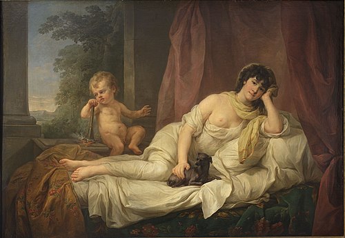Portrait de l'actrice Anna Lampel, 1801, Marcello Bacciarelli