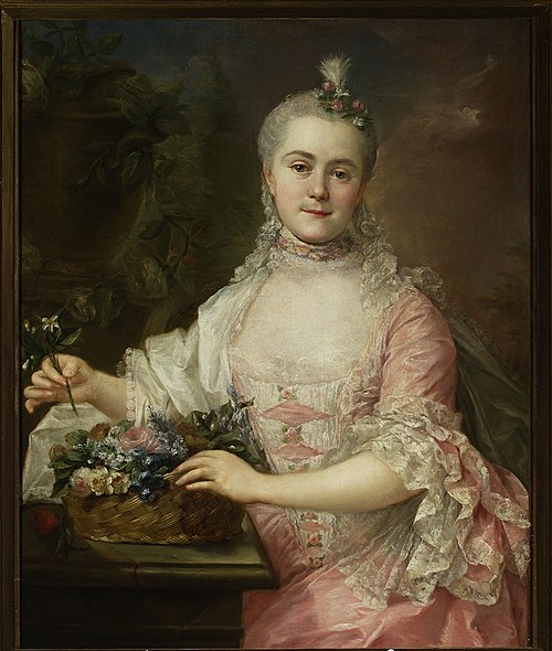 Portrait d'Anna Szaniawska née Scypion, 1758, Marcello Bacciarelli