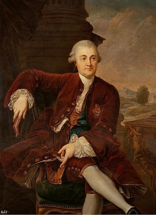 Portrait de Kazimierz Poniatowski., 1776, Marcello Bacciarelli