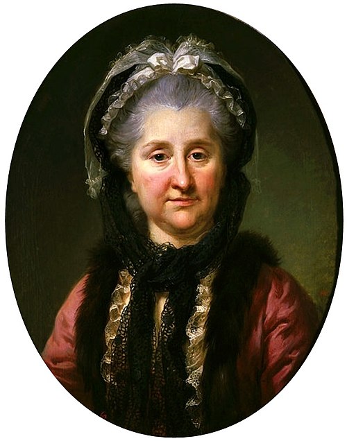Ludwika Zamoyska née Poniatowska., 1790, Marcello Bacciarelli