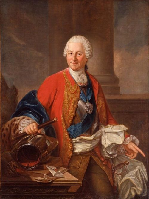 Portrait of Heinrich von Brühl, 1753, Marcello Bacciarelli