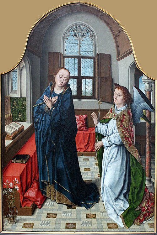 The Annunciation, 1495, Albert Bouts