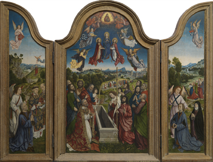 Triptyque de l'assomption de la Vierge (Albrecht Bouts), 1495, Albert Bouts