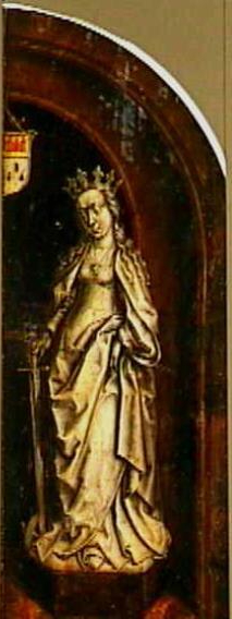Saint Catharine, 1514, Albert Bouts