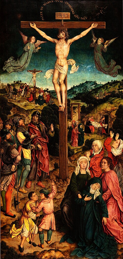 Crucifixion, 1505, Albert Bouts