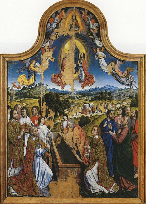 L'assomption de la Vierge, 1500, Albert Bouts