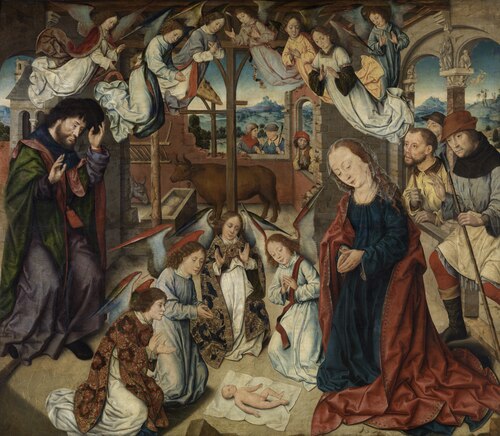 The Adoration of the Shepherds, 1494, Albert Bouts