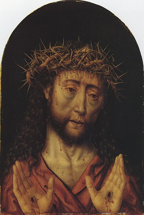 Le Christ couronné d'épines (diptique), 1514, Albert Bouts
