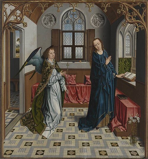 The Annunciation, 1500, Albert Bouts