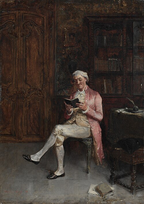 A Philosopher, 1882, Walter Gay