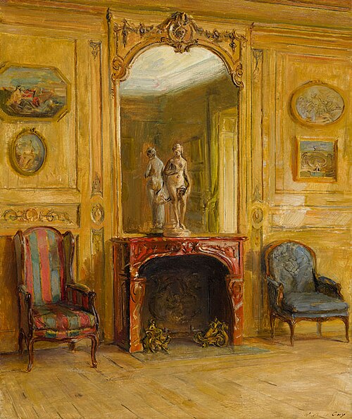 An Elegant Interior, 1910, Walter Gay