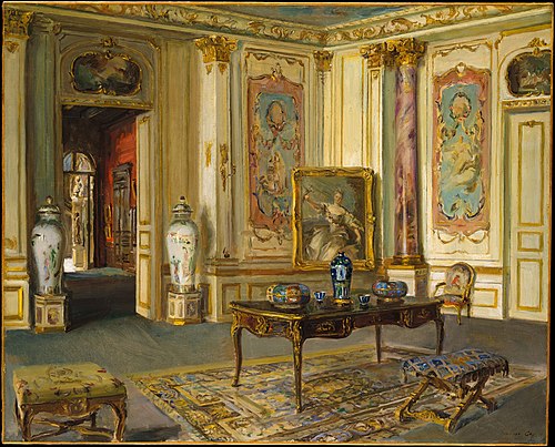 Le Grand Salon, Musée Jacquemart-André, 1913, Walter Gay