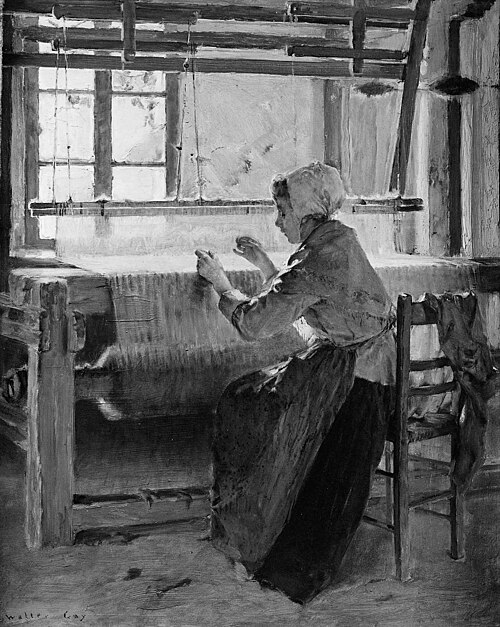 The Broken Thread, 1886, Walter Gay