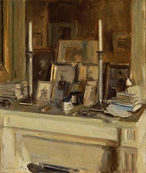 La Cheminée, 1909, Walter Gay
