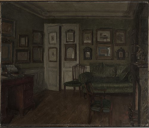 An Interior, 1897, Walter Gay