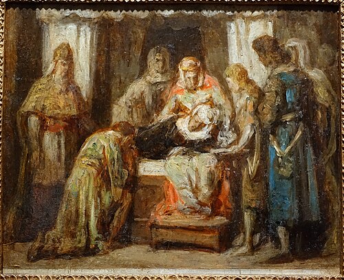 D. Pedro e D. Inês de Castro, 1900, Caetano Costa Lima