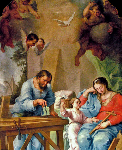 Holy Family, 1763, Inácio de Oliveira Bernardes
