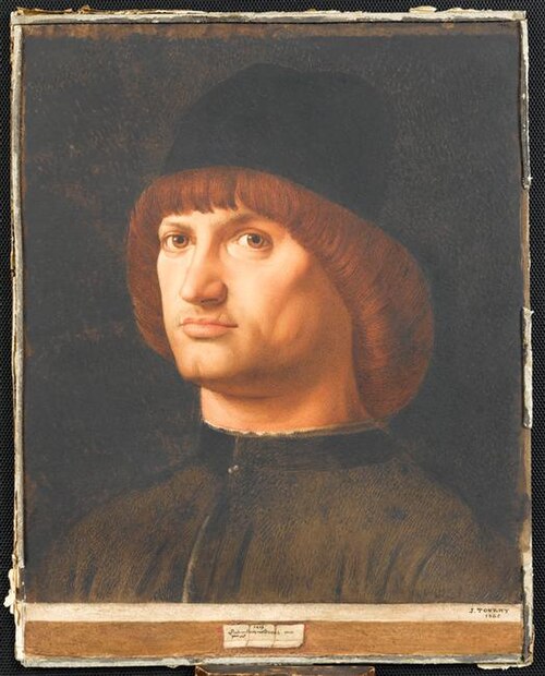 Portrait d'homme dit Le Condottiere, 1865, Joseph Gabriel Tourny