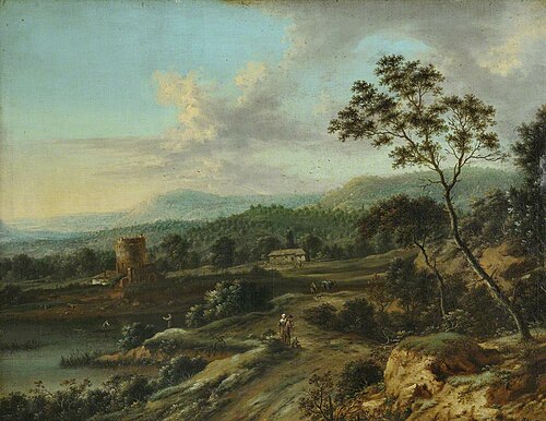 Paysage, 1761, Johann Christian Vollerdt