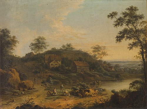 Paysage, 1758, Johann Christian Vollerdt