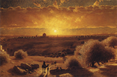 View of Jerusalem, 1904, James Fairman