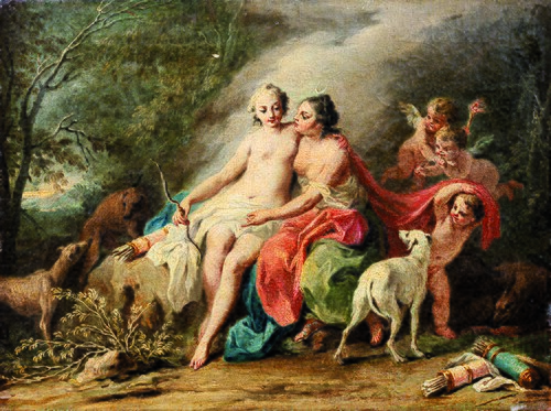 Diana and Callisto, 1800, Jacopo Amigoni