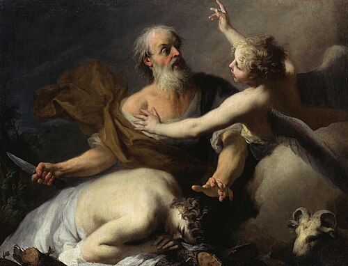 Abraham's Sacrifice of Isaac, 1742, Jacopo Amigoni