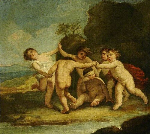 Cupids at Play, 1730, Jacopo Amigoni