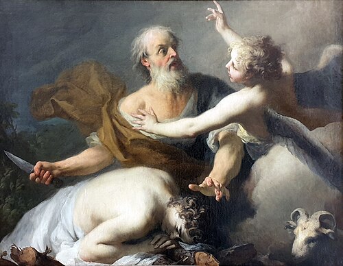 Abraham's sacrifice, , Jacopo Amigoni