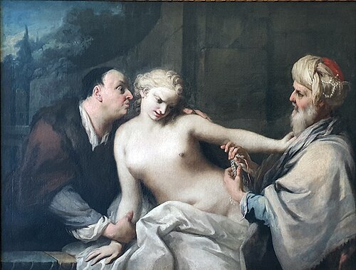 Susanna and the Elders, 1740, Jacopo Amigoni