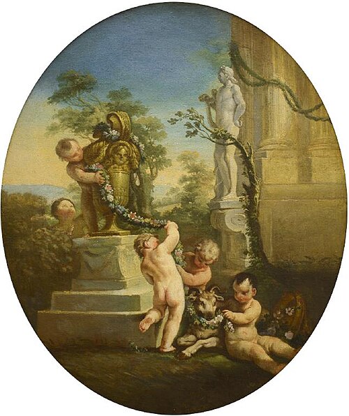 Bacchanals II, , Jacopo Amigoni