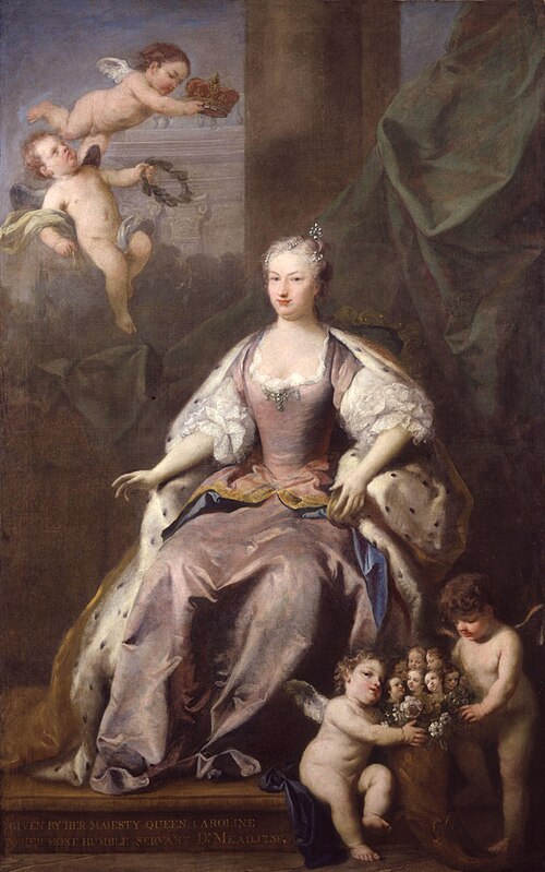 Caroline Wilhelmina of Brandenburg-Ansbach, 1735, Jacopo Amigoni